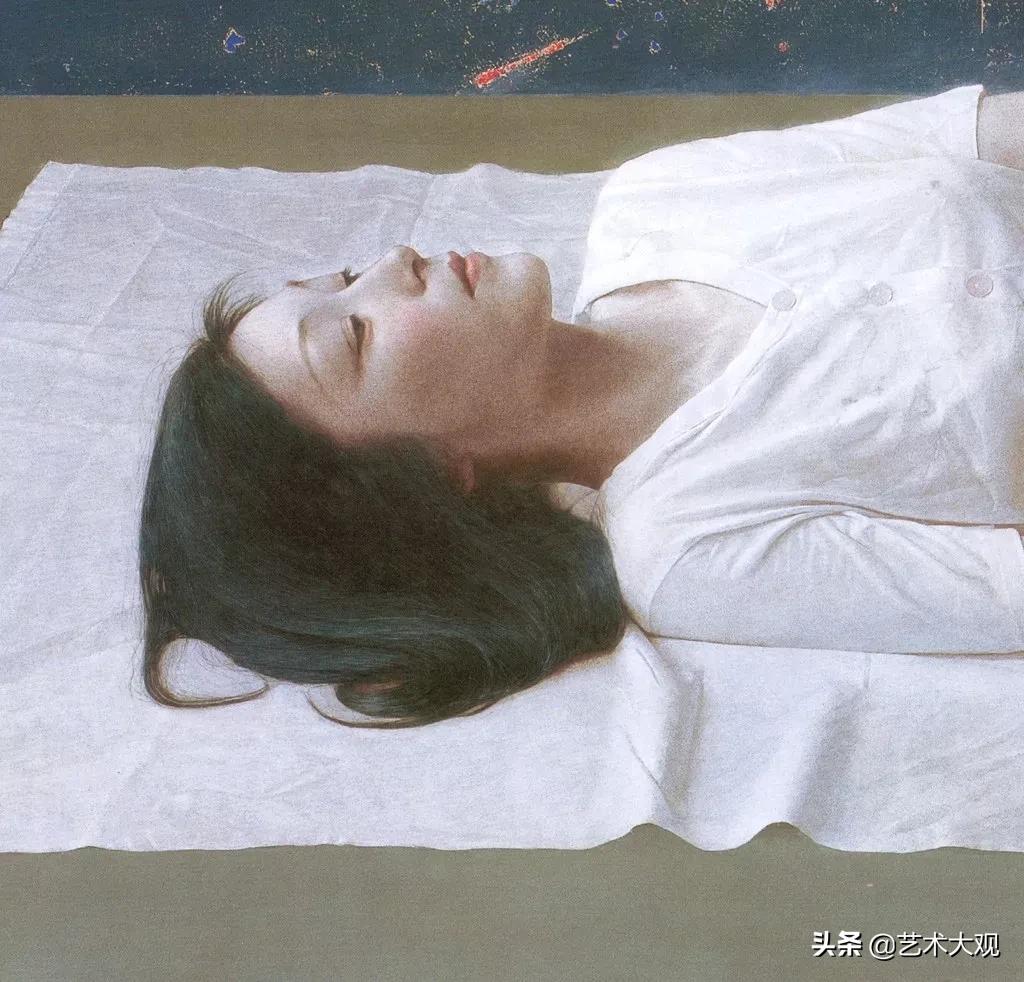 日本当代油画著名画家,日本写实大师作品