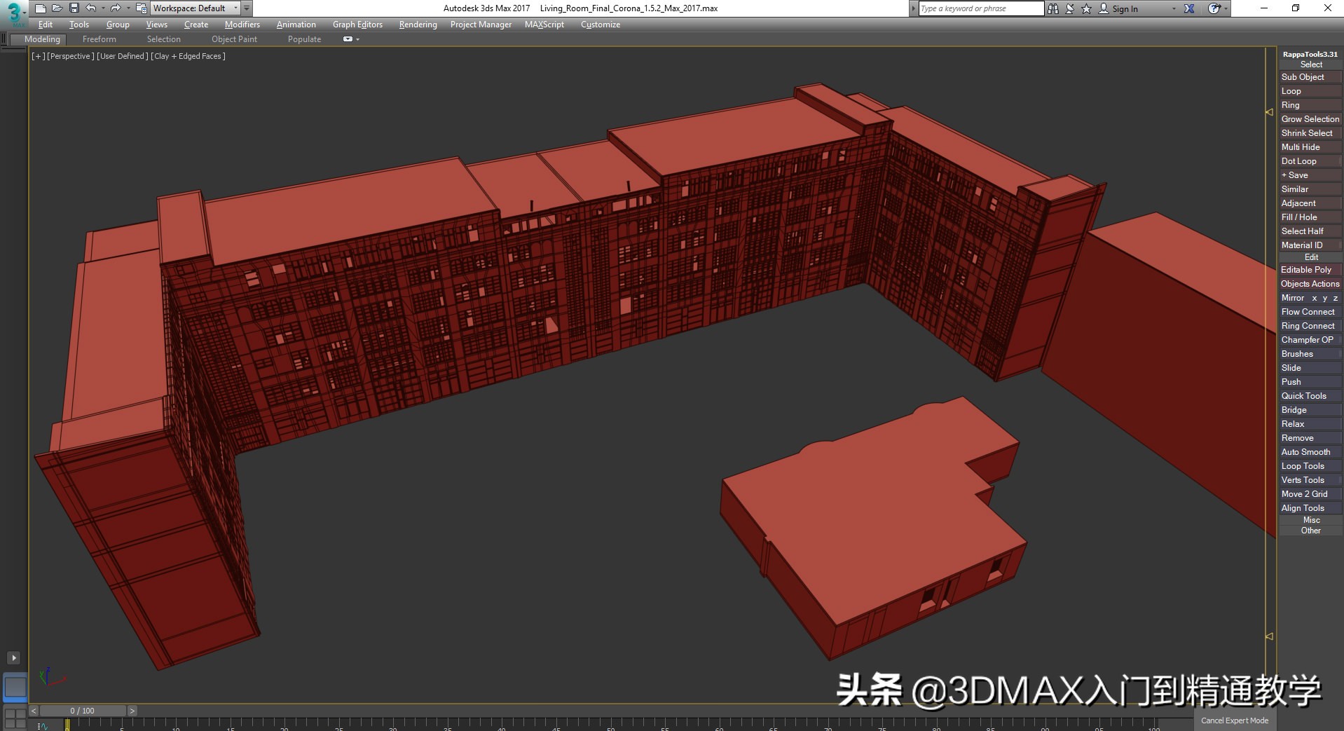 耗时8周，做的逼真现代公寓客厅，带大家看看大神的作品