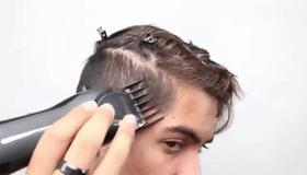 型男手把手教你如何在家自己理发,宅家花式理发视频