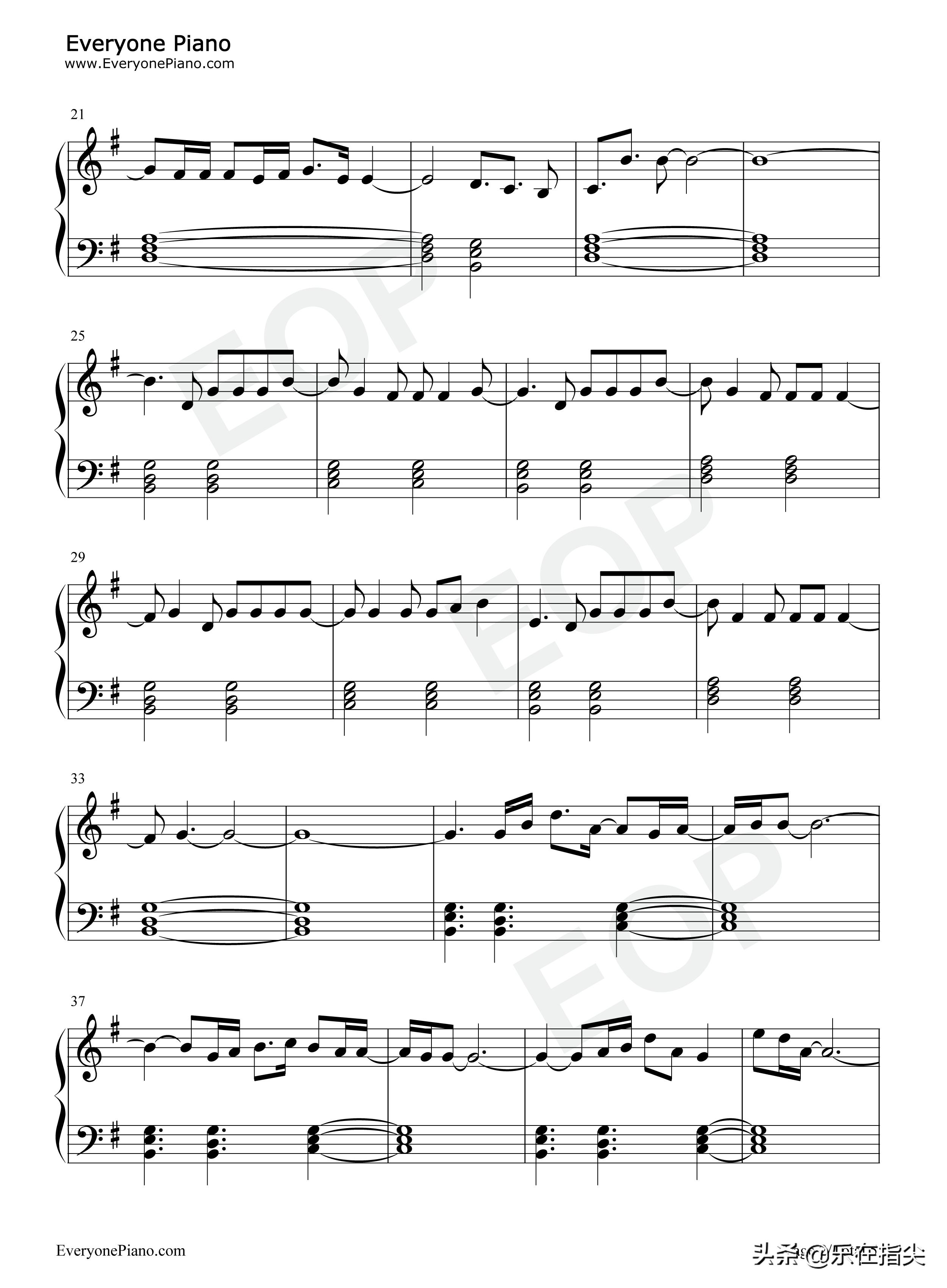 firstman钢琴谱,camilacabello钢琴谱