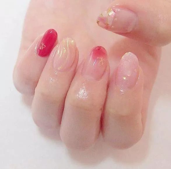 韩式水波纹,正宗的水波纹