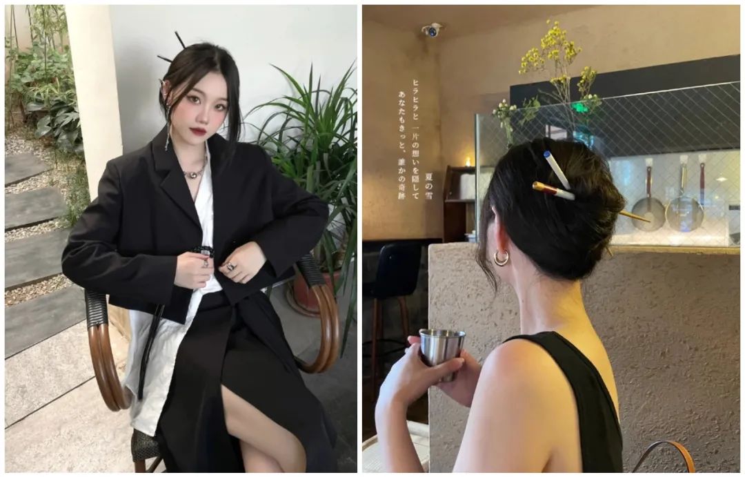 披发显脸小的发型,初中生可以扎的发型显脸小超可爱