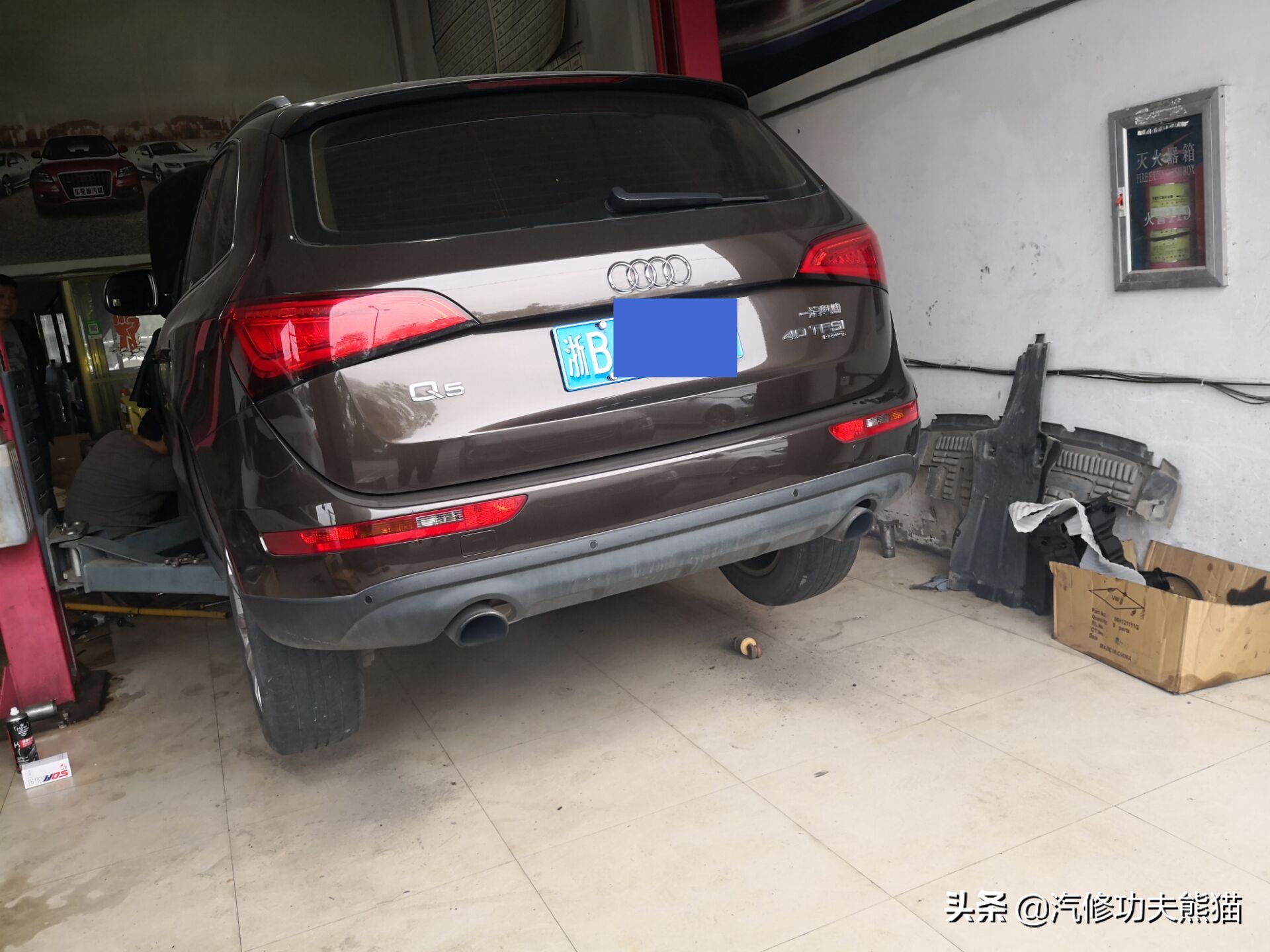 奥迪q5烧机油狂飙,奥迪q5烧机油且发动机抖动