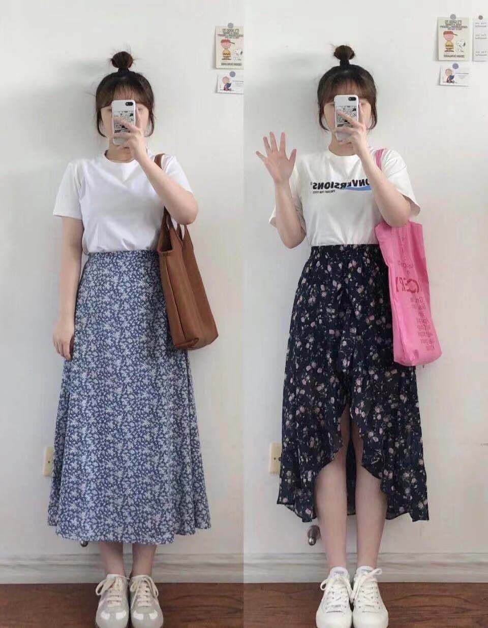 现在的天气适合清爽又舒适的穿搭,天气冷了把衣服穿厚点穿搭风格