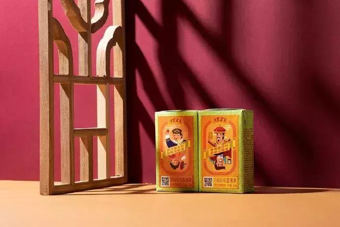 王老吉换新包装还玩起国潮风,绿盒王老吉饮料
