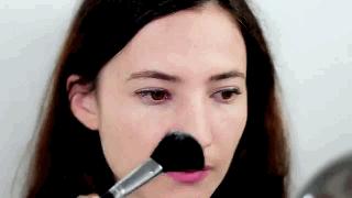 如何让自己的鼻子变得更好看,单眼皮鹅蛋脸鼻子小巧