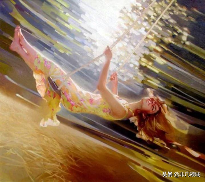 俄罗斯画家笔下的田园风光,俄罗斯画家的油画艺术美到极致