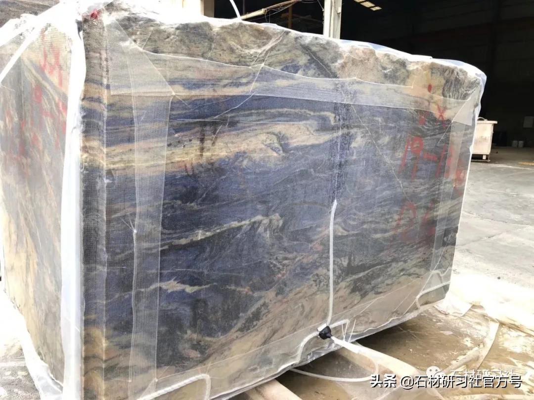 石材蓝色经典,经典蓝石材