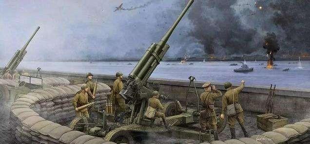 二战有强于88mm防空炮的吗,二战德军88毫米高射炮视频集