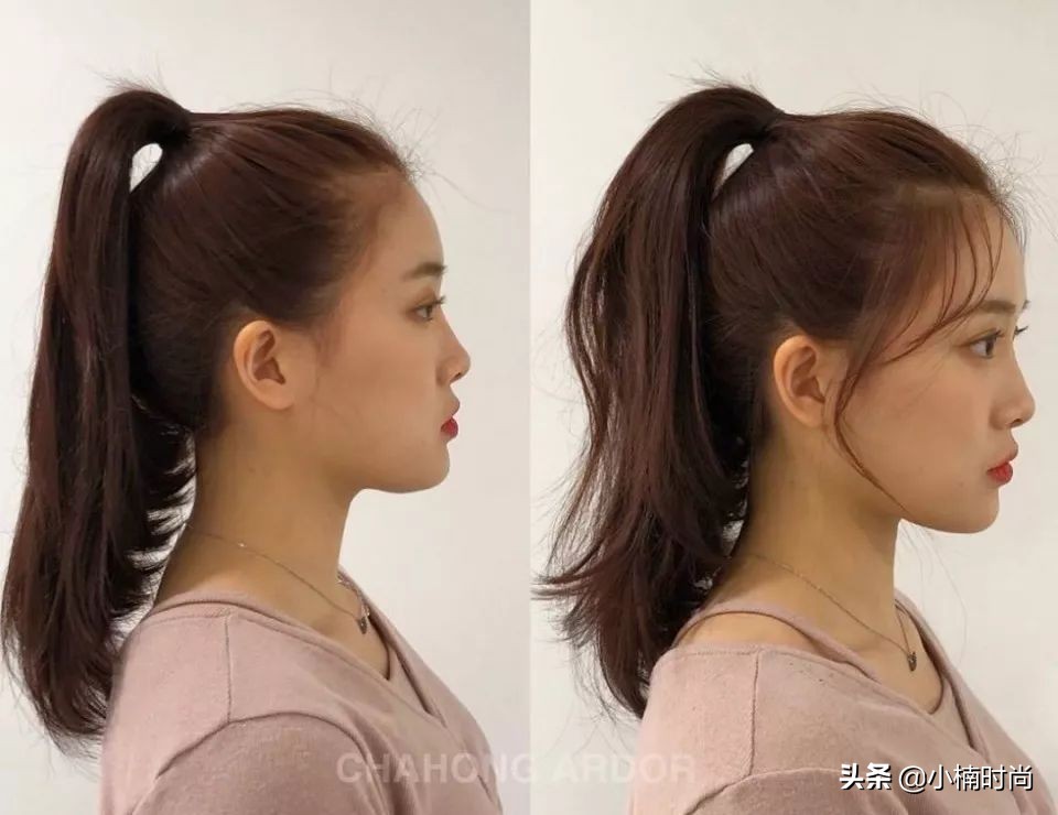 发型师教你发型小技巧,发型师教你低马尾