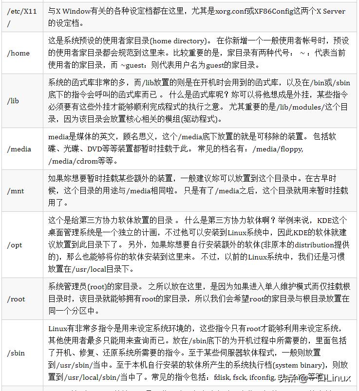 linux基础入门基本概念及操作,linux基础知识全面总结
