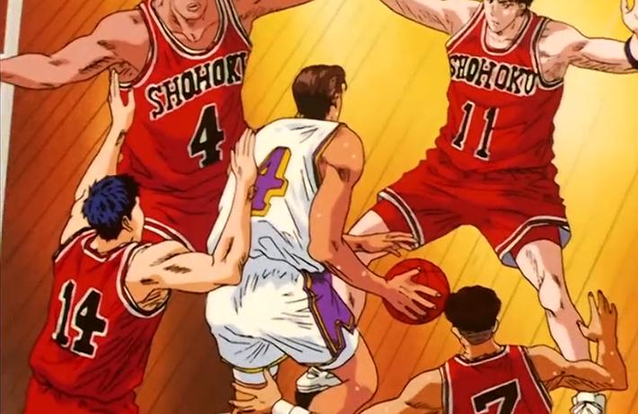 灌篮高手安西夹防阿牧的战术有风险，但也抓住了海南的一些弱点