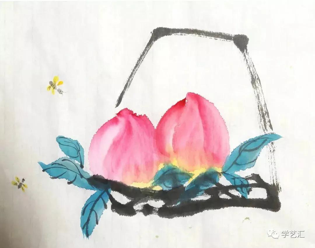 绘画水墨作品大全,水墨画儿童绘画技法新教程