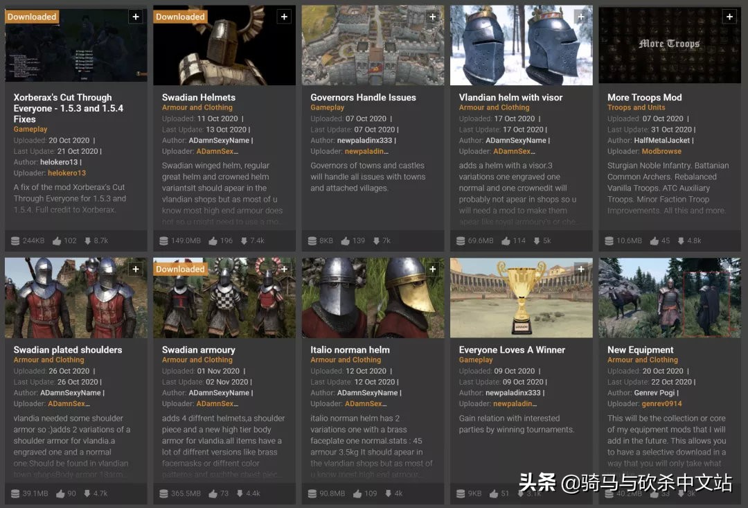 骑砍2值得玩的mod推荐,骑砍二最适合中国玩家玩的mod