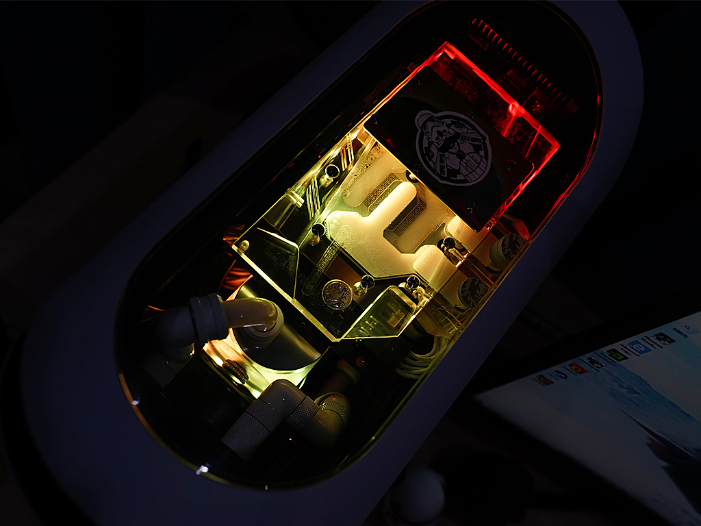 itx机箱能安装分体水冷吗,酷冷至尊itx机箱分体水冷