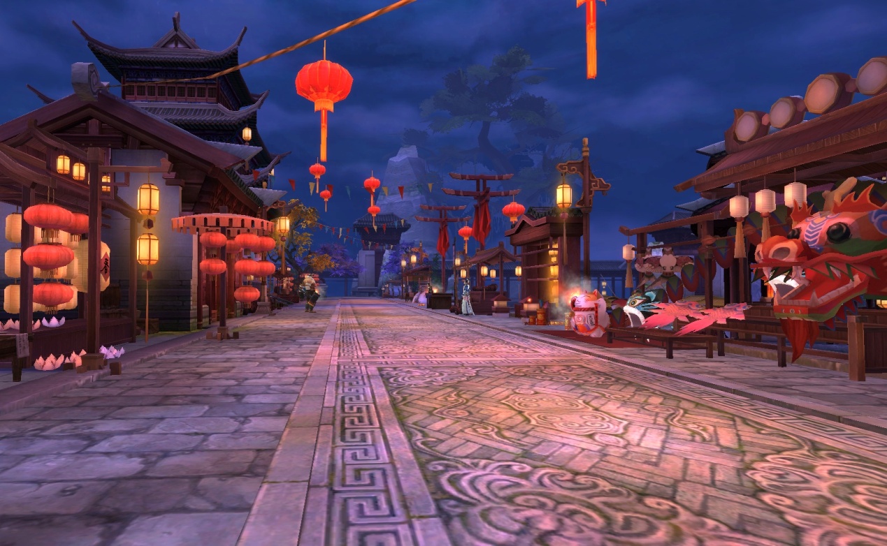 陪伴你的只有春晚和躺尸？来诛仙手游体验现代与传统结合的灯会吧