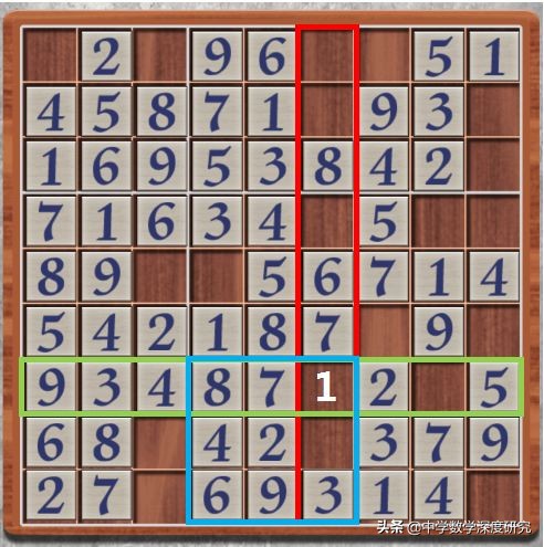 提高篇九宫格数独游戏解析,数独游戏二年级下册九宫格