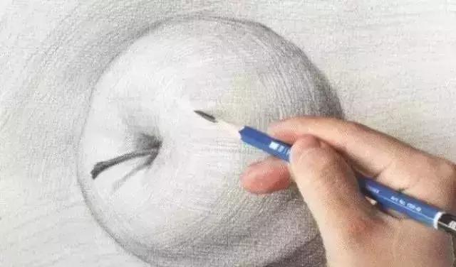 简单的以假乱真苹果怎么画,怎样画苹果简单好看