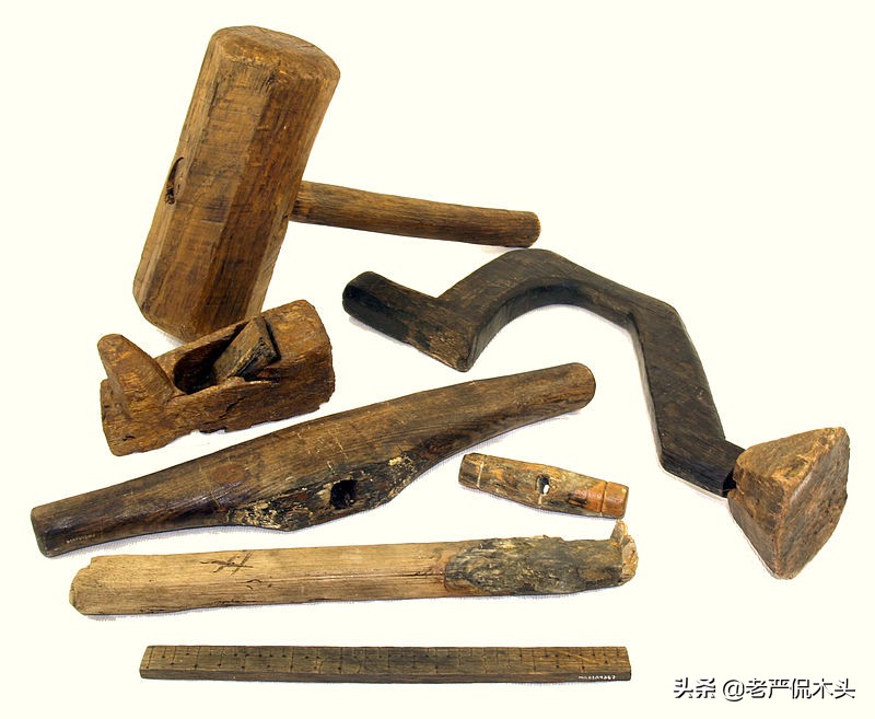 木工手工打孔的原始工具,木工现场制作无钉孔工艺