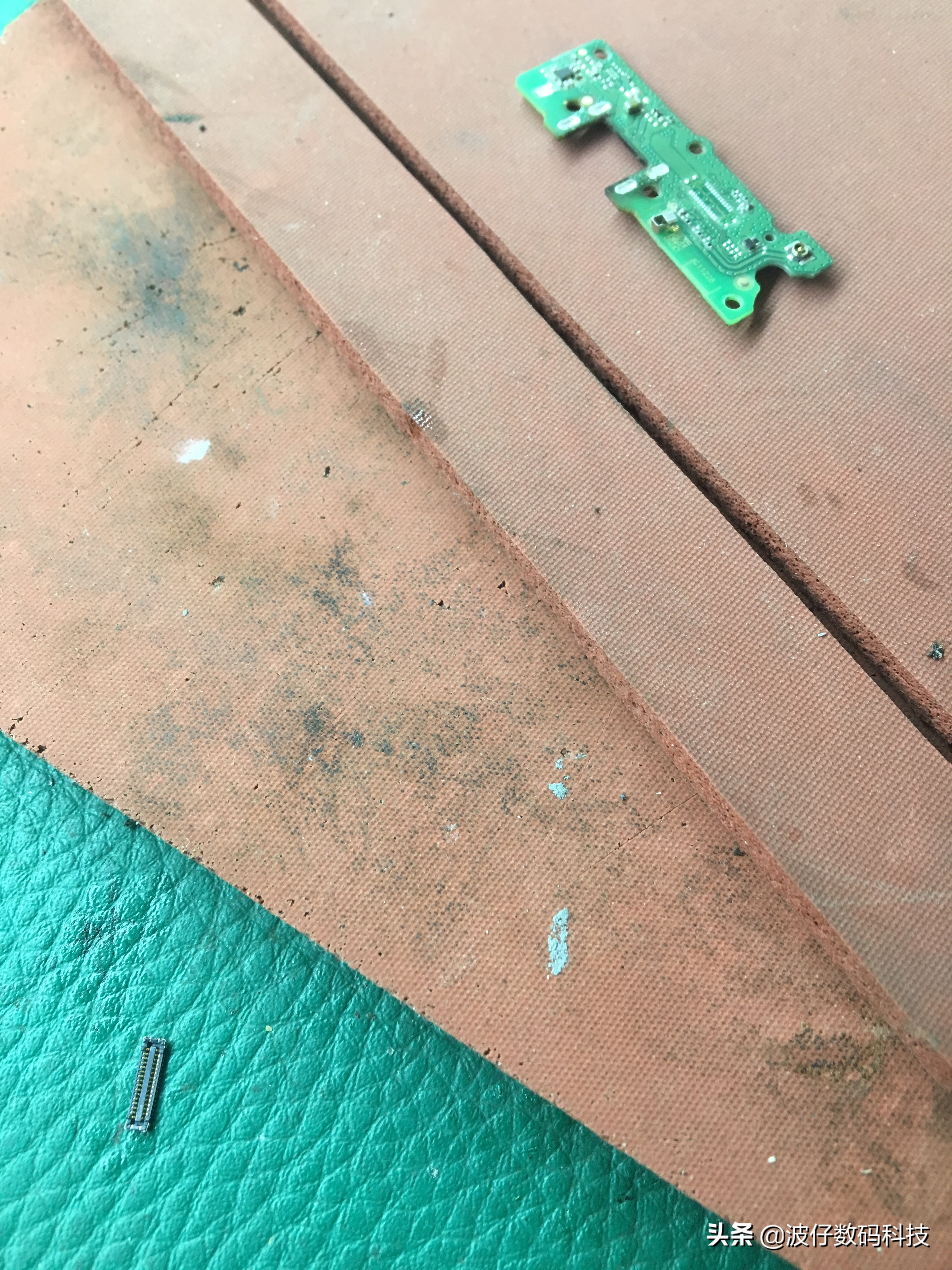 华为尾插排线更换教程,手机维修尾插华为