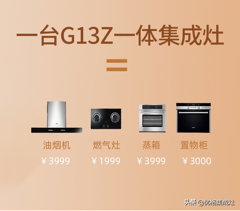 优格集成灶推荐,优格嵌入式集成灶