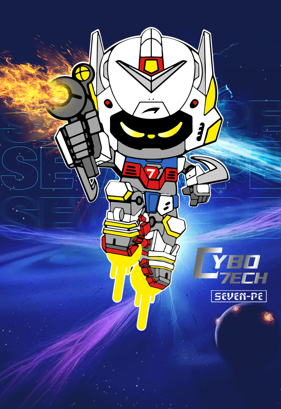 七波辉白色熊猫鞋,七波辉机甲科技