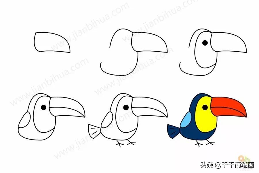 3-6岁儿童动物画入门教程,幼儿园动物画大全最简单