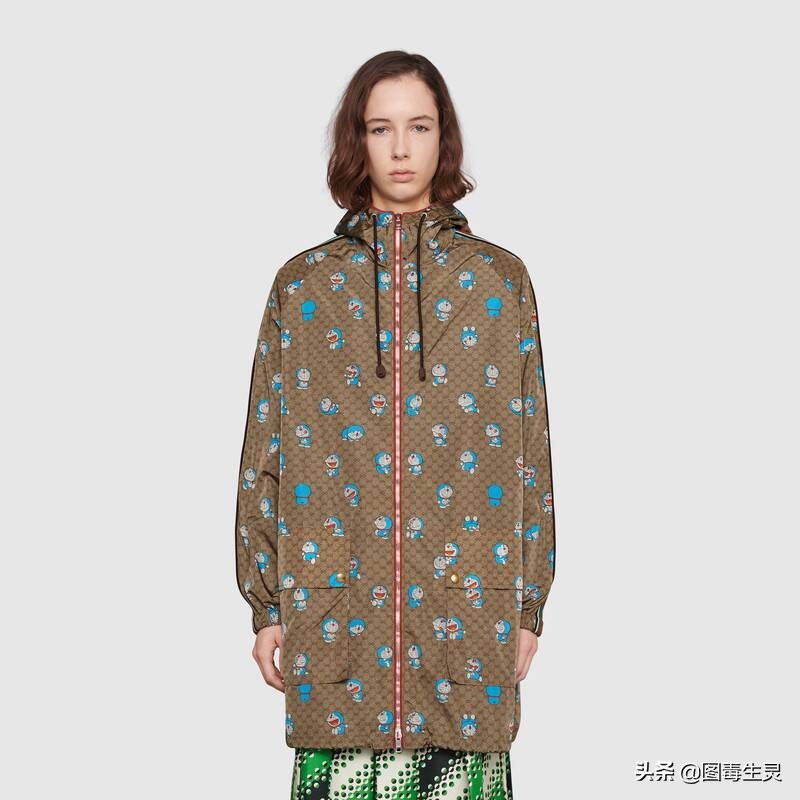 蓝胖子哆啦a梦的图片,哆啦a梦古驰联名蓝胖子