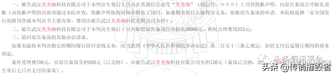 美美咖：补贴模式饱受争议，曾因“碰瓷”明星被判道歉+赔偿