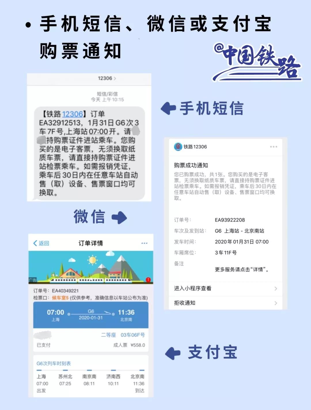 注意！上火车前必看，你真的会用电子客票吗？