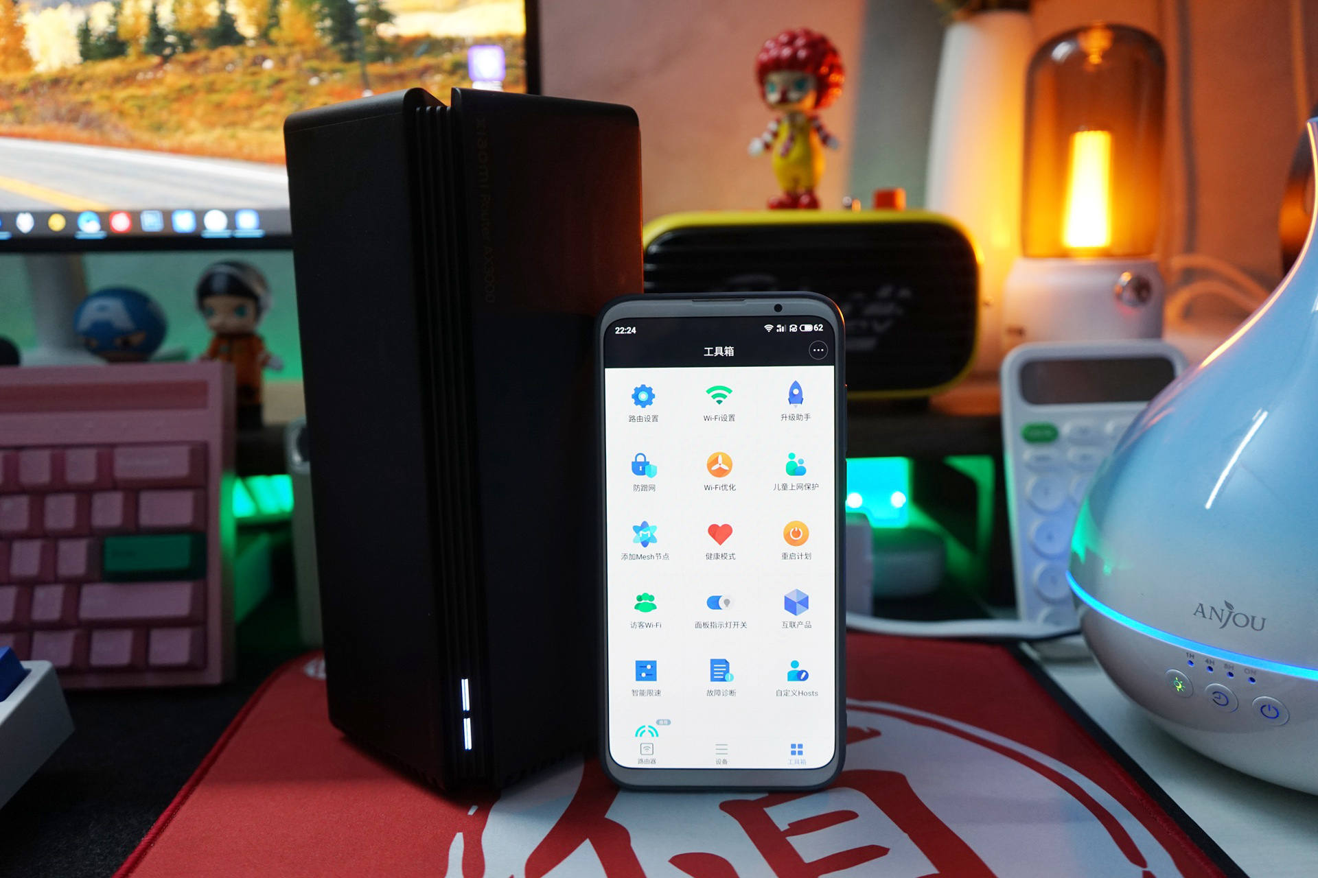 小米路由器ax3000评测,小米新品wifi6路由器ax3000信号