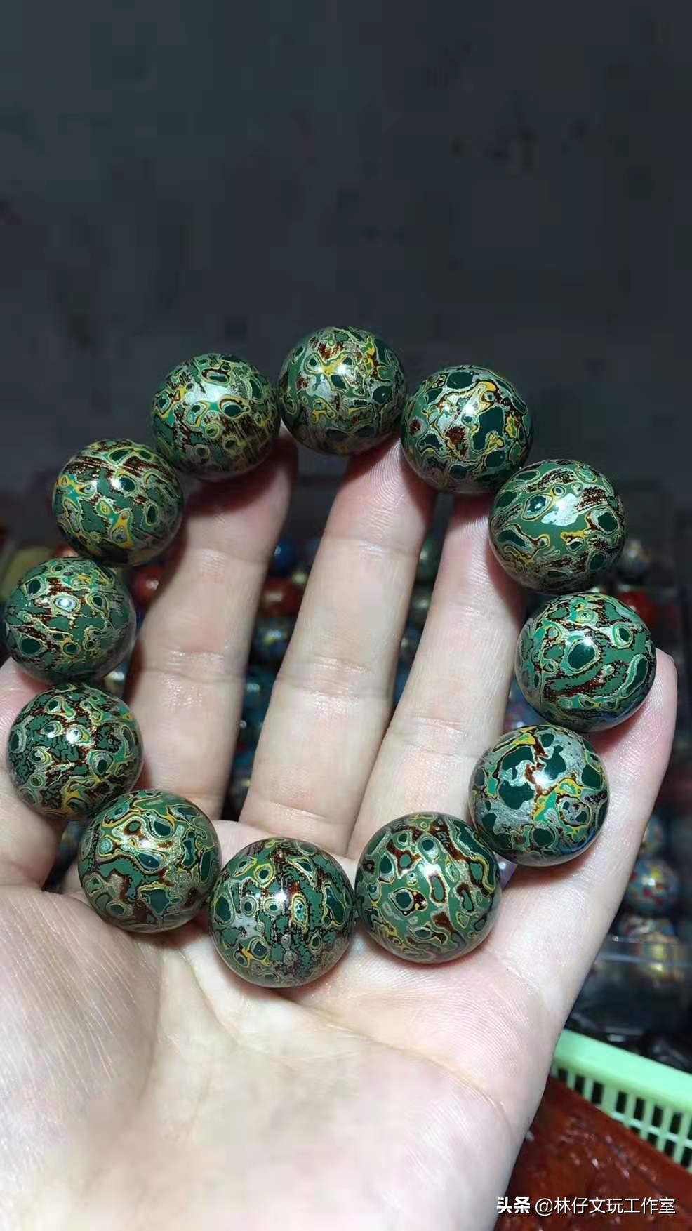 大漆八大守护佛珠,大漆犀皮佛珠教程