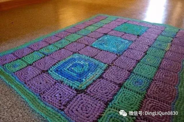 塑料袋编拖鞋,毛线编织浴花袋