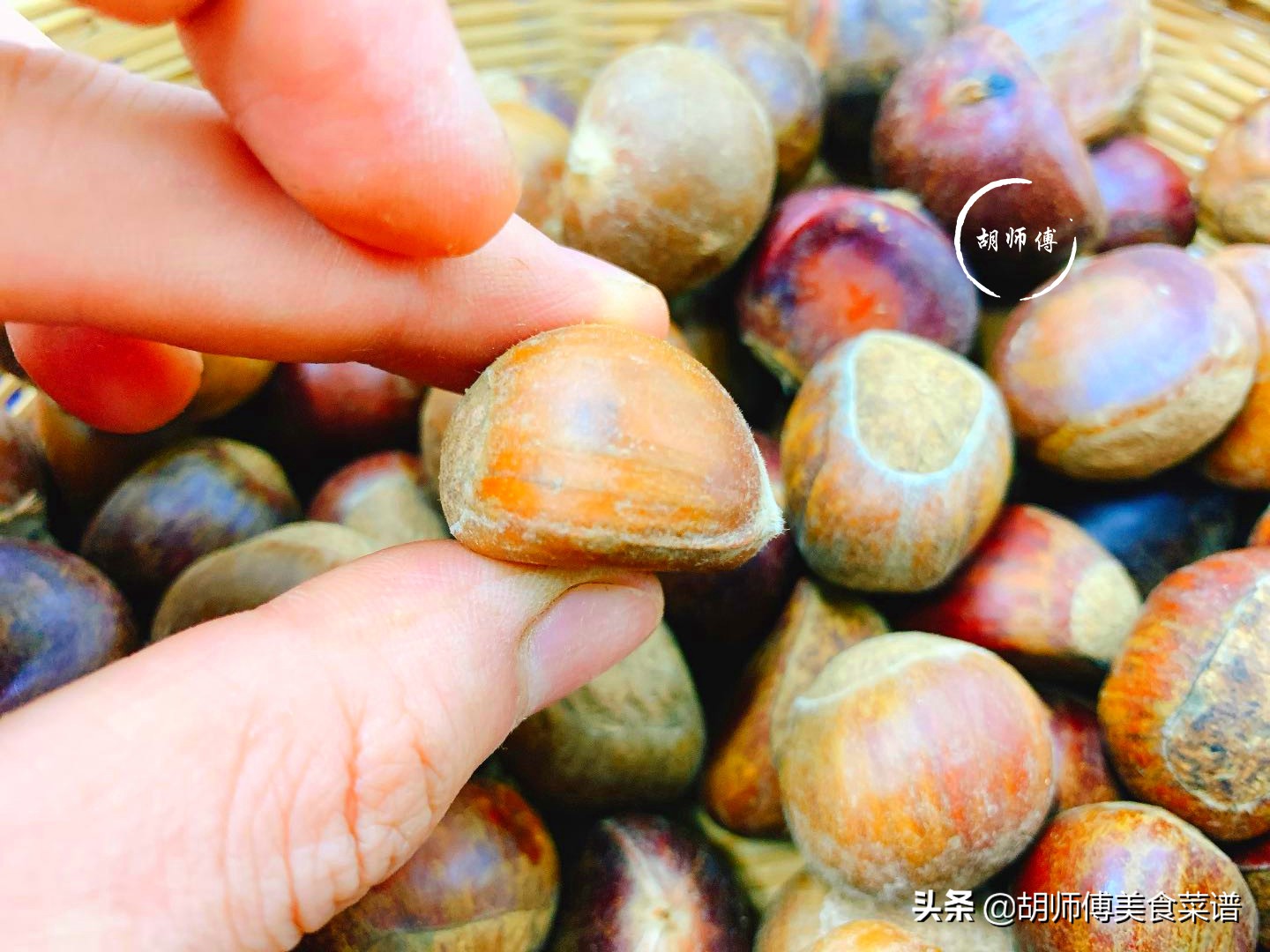 板栗剥皮快速小技巧,板栗怎么剥最快不用煮