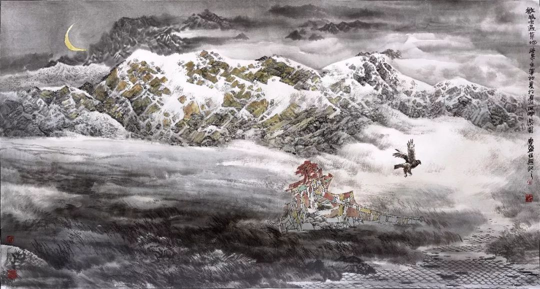 「筆墨丹青」—品读当代中国画名家李忠盛中国画艺术