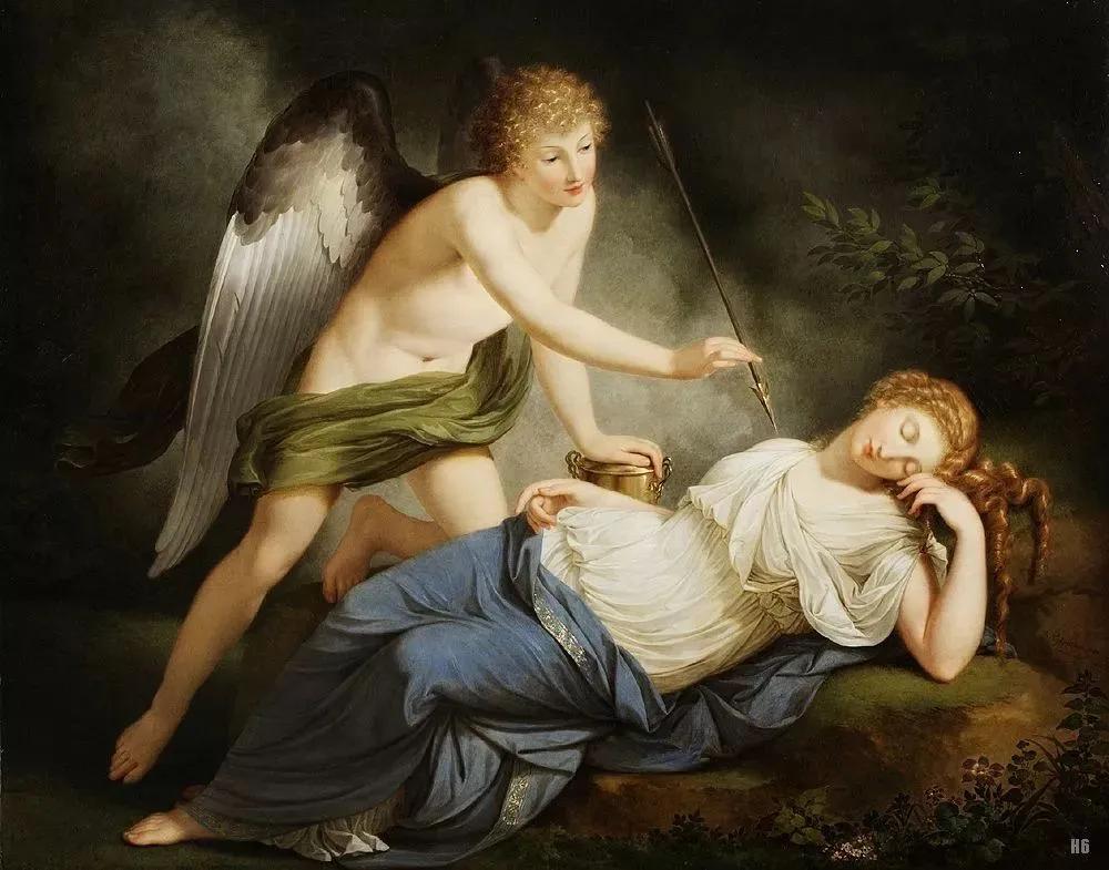 欲望、灵魂的地狱之旅：丘比特的爱情神话，备受画家偏爱？