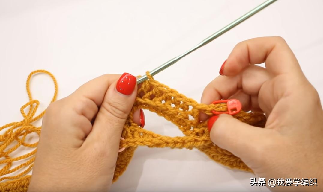 男士织围脖的花样方法,围脖织法男