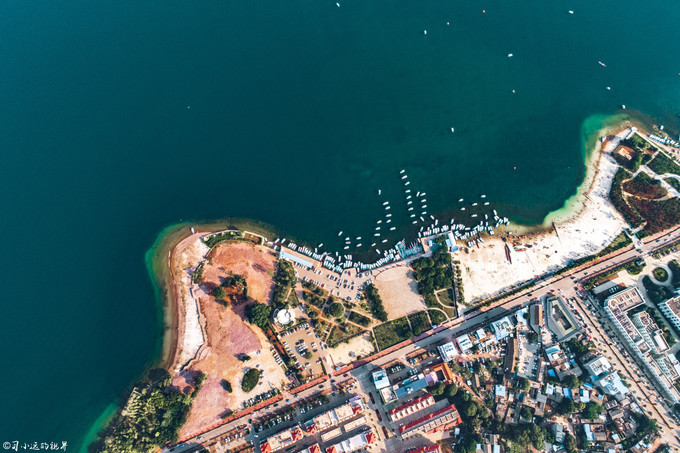 2001年抚仙湖水下古城真实视频,罕见的湖泊风光摄影