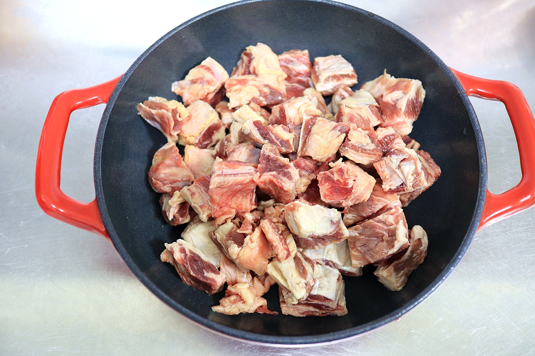 番茄味火锅底料做牛肉,牛肉焖火锅底料