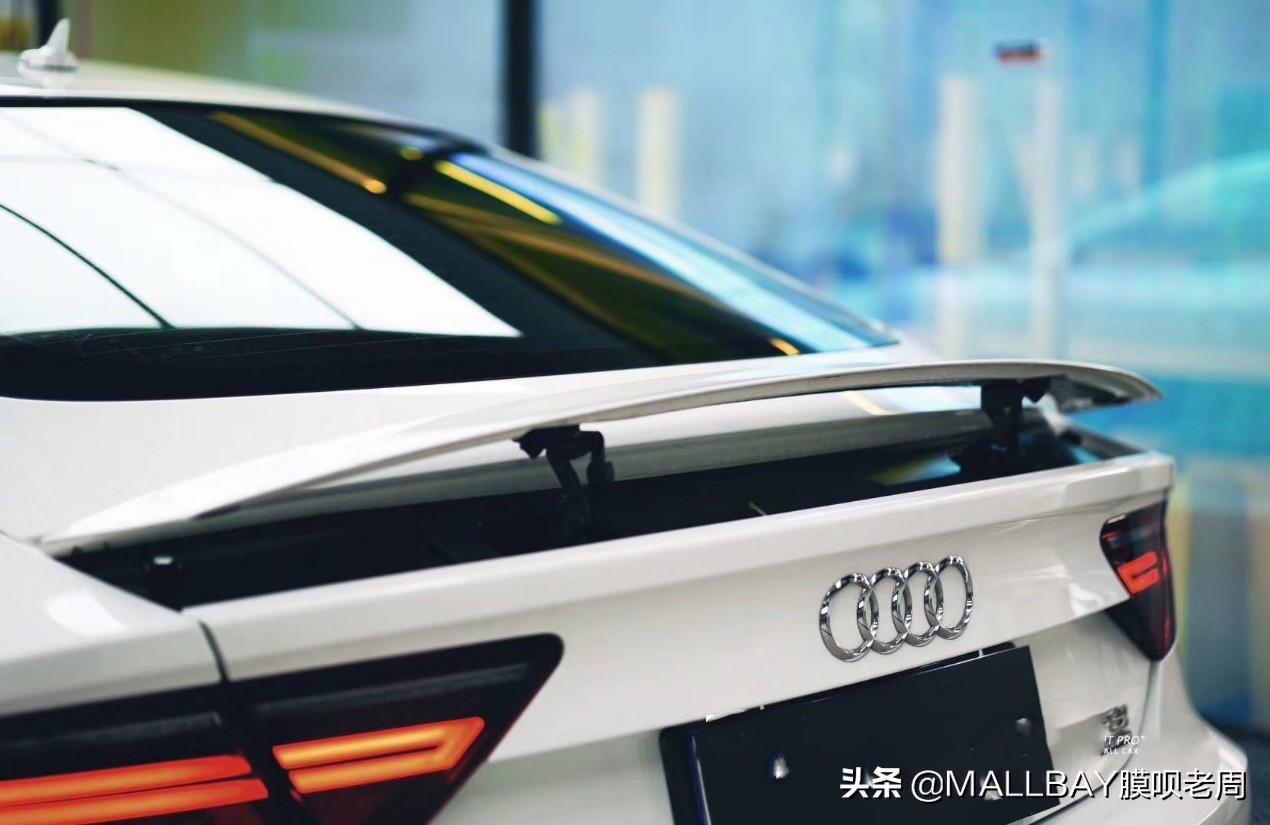 奥迪a7 亮黑tpu车衣 (奥迪a7贴车衣会防太阳晒吗)