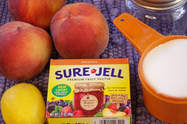 水蜜桃果酱家庭版制作法,蜜桃果酱史莱姆制作过程