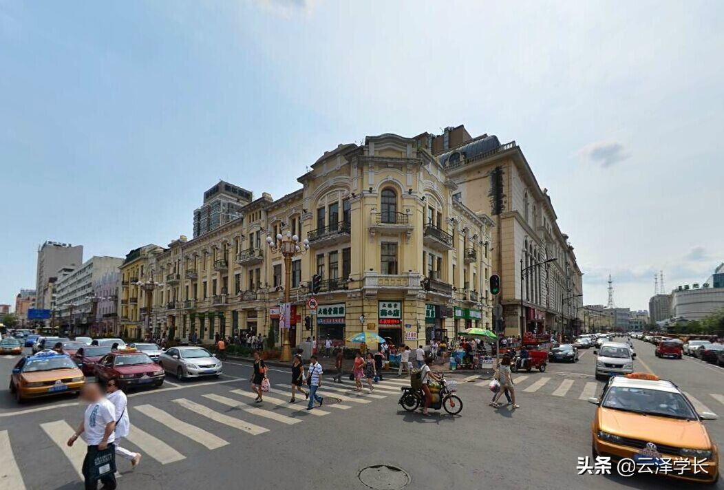 哈尔滨北京街老建筑,哈尔滨透笼街老图片