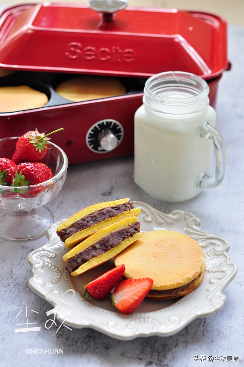 铜锣烧做法蛋清不用打发,打发的蛋清做铜锣烧