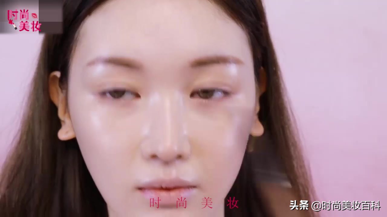 化妆教程日常妆精致黑眼圈很深,时尚化妆妆面造型