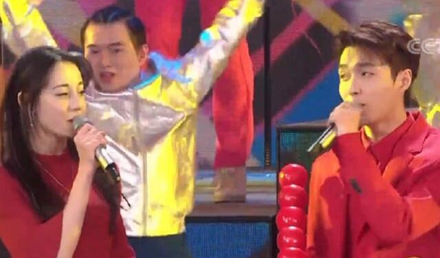 张艺兴迪丽热巴活动现场,张艺兴和迪丽热巴最新互动