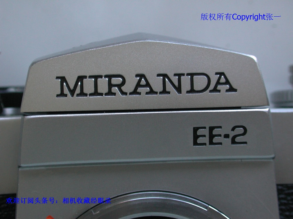 我越来越喜欢的一种单反相机品牌:日本Miranda单反