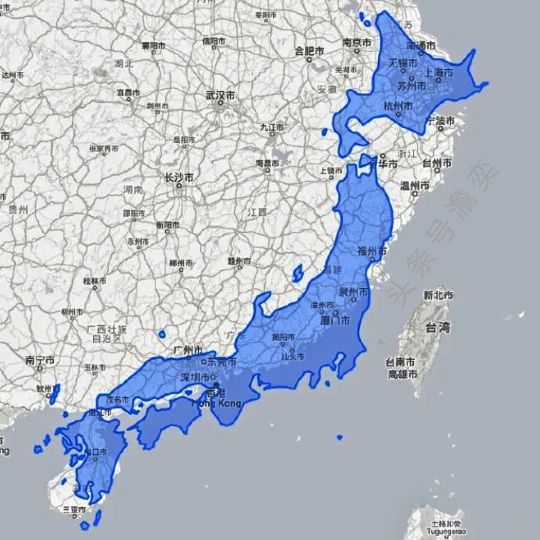 日本比哪些国家小,日本的世界到底有多小