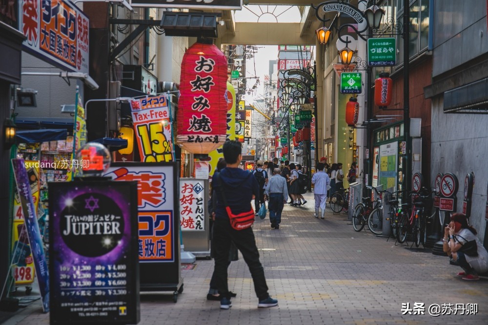 日本大阪街头实拍,日本大阪街头照