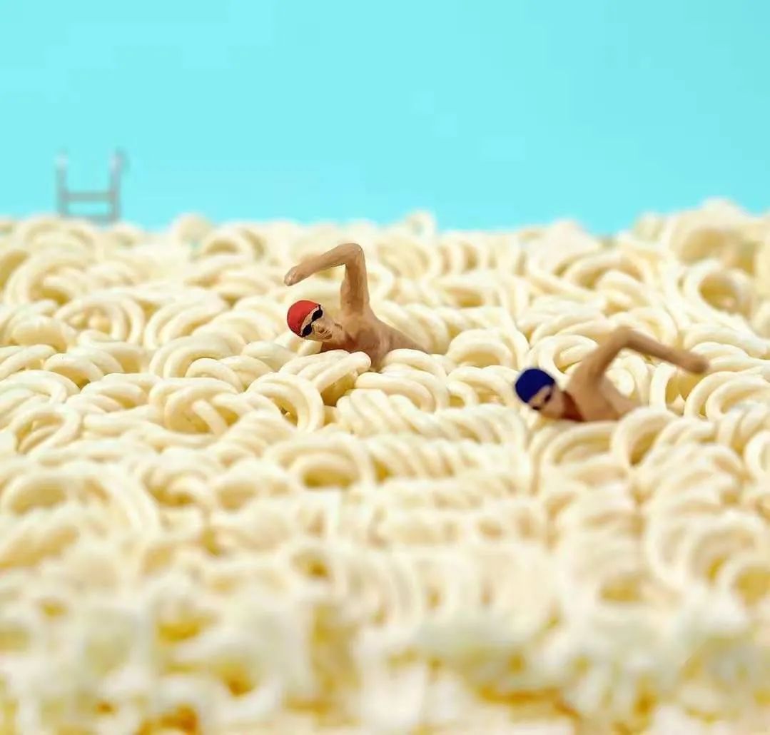 这个日本人，把奥运场地做成一个口罩那么大......