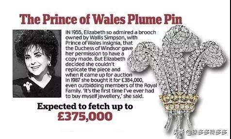 英国王室叶子胸针,威尔士胸针